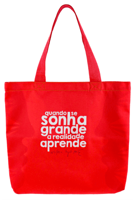 Bolsa VALTER HUGO MÃE - Vermelha - Tertúlia Produtos Literários