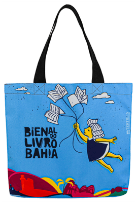 BOLSA BIENAL DA BAHIA - Azul Claro - Tertúlia Produtos Literários