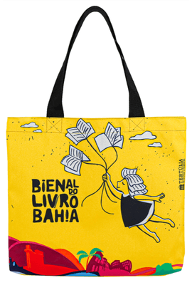 BOLSA BIENAL DA BAHIA - Amarela - Tertúlia Produtos Literários