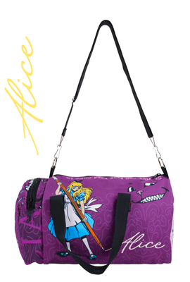 BOLSA VIAGEM MUNDO ALICE - Tertúlia Produtos Literários