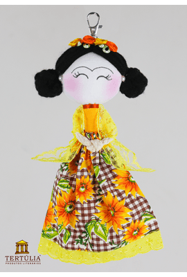 Chaveiro Fridoca - GIRASSOL - Tertúlia Produtos Literários