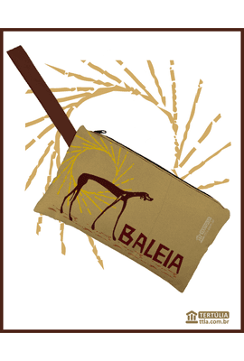 Nécessaire Baleia - Cru - Tertúlia Produtos Literários