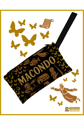 Nécessaire Macondo - Preta - Tertúlia Produtos Literários