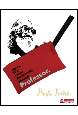 NÉCESSAIRE Professor - Vermelha - Tertúlia Produtos Literários
