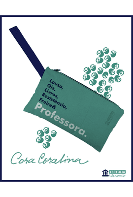 NÉCESSAIRE Professora - Azul - Tertúlia Produtos Literários