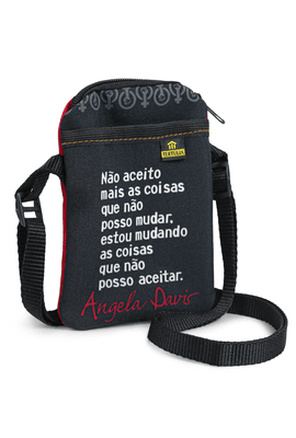BOLSA CELULAR TERTÚLIA - ANGELA DAVIS - Tertúlia Produtos Literários