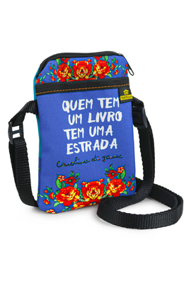 BOLSA CELULAR TERTÚLIA - CAROLINA DE JESUS - Tertúlia Produtos Literários