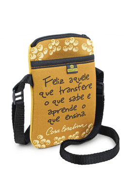 BOLSA CELULAR TERTÚLIA - CORA CORALINA PROFESSOR - Tertúlia Produtos Literários