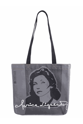 BOOK BAG CORA CORALINA SEMENTES - Preta Copia - Tertúlia Produtos Literários