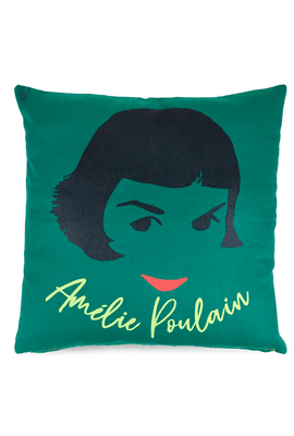 CAPA DE ALMOFADA AMÉLIE POULAIN - Musgo - Tertúlia Produtos Literários