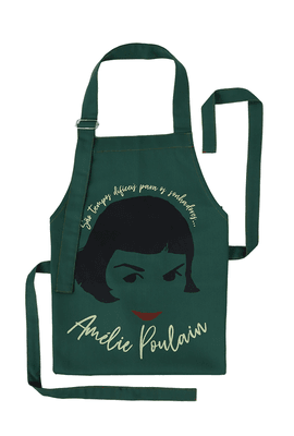 AVENTAL AMÉLIE POULAIN - verde - Tertúlia Produtos Literários