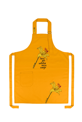 AVENTAL OXUM - Amarelo - Tertúlia Produtos Literários