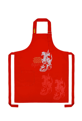 AVENTAL OGUM - Vermelho - Tertúlia Produtos Literários