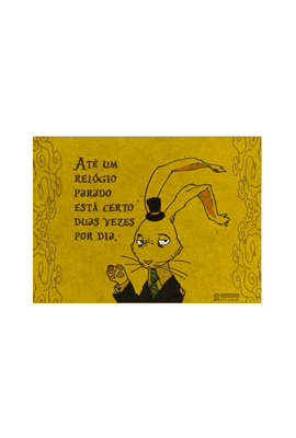 Mundo Alice - Quadrinho Lebre Maluca - Tertúlia Produtos Literários