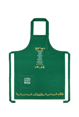 AVENTAL GUIMARÃES ROSA - Musgo - Tertúlia Produtos Literários