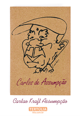CARTÃO - Carlos de Assumpção - Tertúlia Produtos Literários