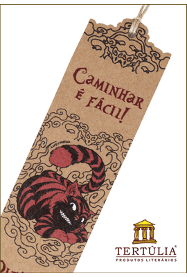 MARCADOR MUNDO ALICE- Gato Cheshire - Tertúlia Produtos Literários