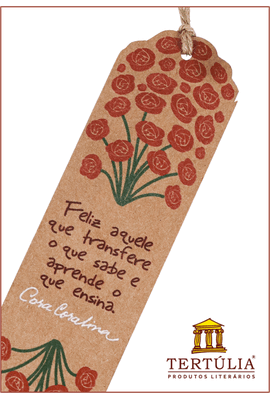 Marcador Cora Coralina - Professor - Tertúlia Produtos Literários