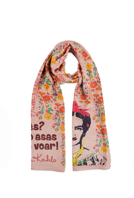 CACHECOL TERTÚLIA FRIDA - Salmão - Tertúlia Produtos Literários