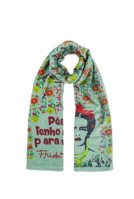 CACHECOL TERTÚLIA FRIDA - Verde - Tertúlia Produtos Literários