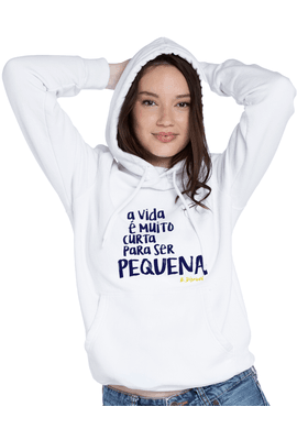 Moletom Disraeli - Branco - Tertúlia Produtos Literários
