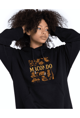Moletom Macondo - Preto - Tertúlia Produtos Literários