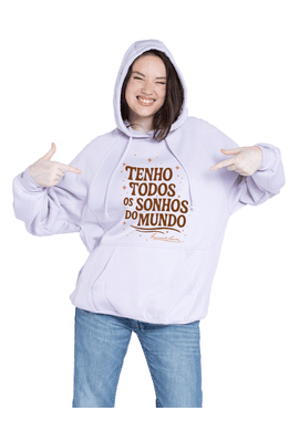 Moletom Pessoa - Branco - Tertúlia Produtos Literários