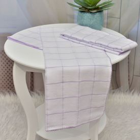 Fralda Bebê Plus Multiuso Lilás 2 peças - TexNew Bebê