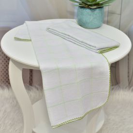 Fralda Bebê Plus Multiuso Verde 2 peças - TexNew Bebê