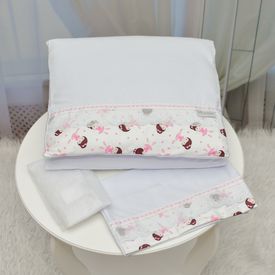Kit Para Carrinho Bebê Bailarina - TexNew Bebê