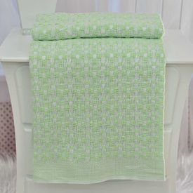 Cobertor Bebê Térmico Verde - TexNew Bebê