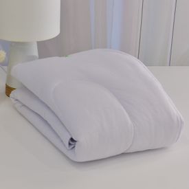 Edredom Bebê Malha Branco - TexNew Bebê