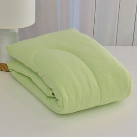 Edredom Bebê Malha Verde - TexNew Bebê