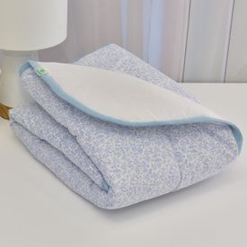 Edredom Bebê Tricoline Provençal Azul - TexNew Bebê