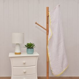 Toalha Bebê Fralda Com Capuz Amarelo - TexNew Bebê