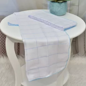 Fralda Bebê Plus Multiuso Azul 2 peças - TexNew Bebê