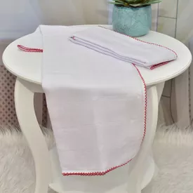 Fralda Bebê Plus Multiuso Vermelho 2 peças - TexNew Bebê