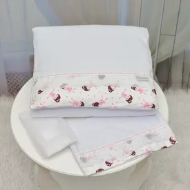 Kit Para Carrinho Bebê Bailarina - TexNew Bebê