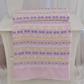 Cobertor Bebê Térmico Colorido Rosa - TexNew Bebê
