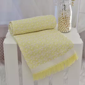 Manta Bebê Primavera Térmica Amarela - TexNew Bebê