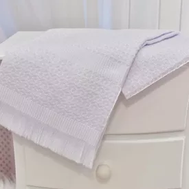Manta Bebê Verão Térmica Branca - TexNew Bebê