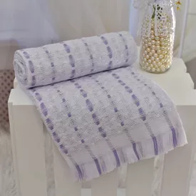 Manta Bebê Primavera Térmica Modinha Lilás - TexNew Bebê