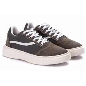 Tênis casual ATR1 cinza - Artoro Calçados