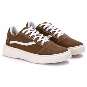 Tênis casual ATR1 caramelo - Artoro Calçados