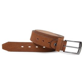 Cinto Masculino Ferrugem em Couro Camurça - CFERR - MADOK