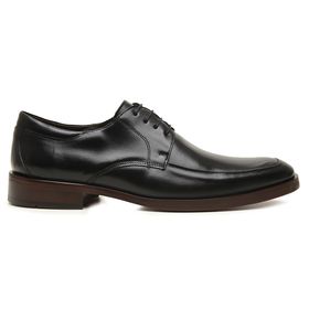 Sapato Social Preto Derby em Couro Premium - 8940... - MADOK