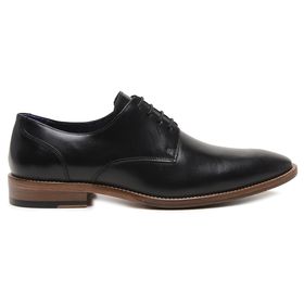 Sapato Social Preto em Couro - 70223PN - MADOK