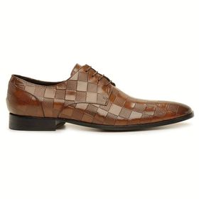 Sapato Social Whisky em Couro Dama - 70223WDAMACL - MADOK
