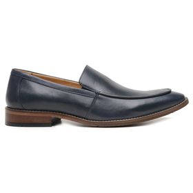 Sapato Social Azul Navy em Couro - 16885NAVY - MADOK