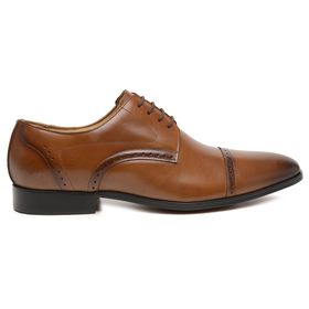 Sapato Social Whisky em Couro - 41406W - MADOK